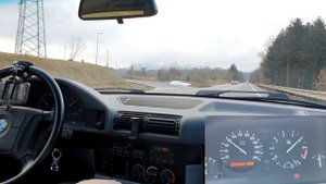 0-100 km/h: BMW E34 518i 115 HP