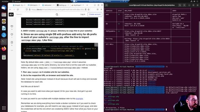 Easy Drupal 10 Multi-Site Setup with DDEV | Get Started in Minutes!