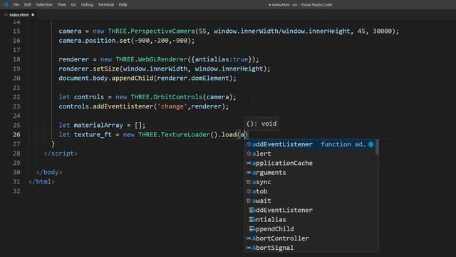 Create JavaScript 3D World in 5 Minutes - Three.js Skybox Tutorial смотреть онлайн