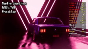 R3 2200G + VEGA 8 - Need For Speed Heat (720p) 2x8GB (PC) Sem Placa de Vídeo