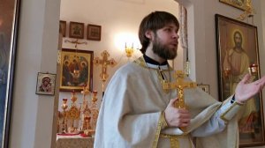 Проповедь о. Константина Белого в день памяти свт. Тихона в храме трёх Святителей ПсковГУ.mp4