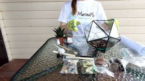 Инструкция по созданию флорариума. Набор для создания флорариума.