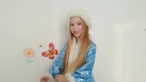 Веселый танец Снегурочки - колесики, колесики