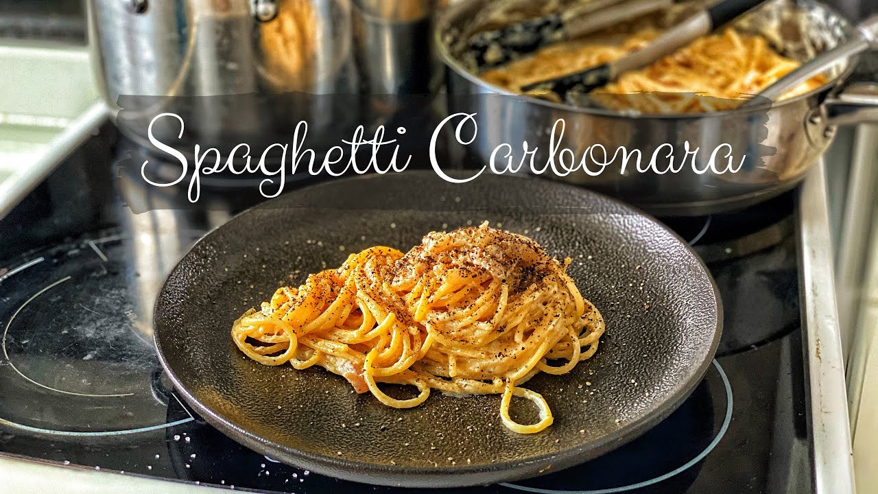 Спагетти Карбонара. Spaghetti Carbonara. Классический рецепт.Так готовят Итальянцы. смотреть онлайн
