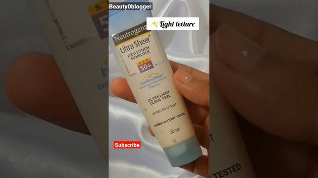 Neutrogen ultra dry touch sunblock spf 50 PA +++  sunscreen review| sunblock review| spf| sunscreen