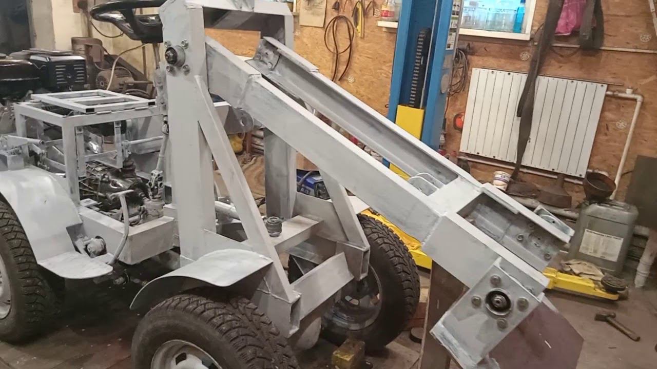 Сборка МИНИ ПОГРУЗЧИКА / Часть 5 смотреть онлайн