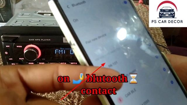 JBL Celebrity 100!! How to aad Bluetooth JBL car stereo player??