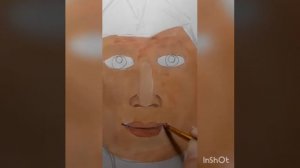 Рисуем лицо человека гуашью ( для начинающих)