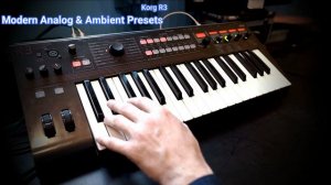 Korg R3 - 128 Modern Analog & Ambient Sounds