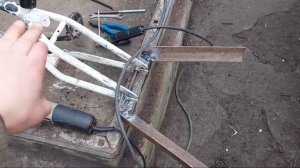 ТРАЙК С ДВИГАТЕЛЕМ ДРУЖБА-4 СВОИМИ РУКАМИ ●DIY● Часть 1