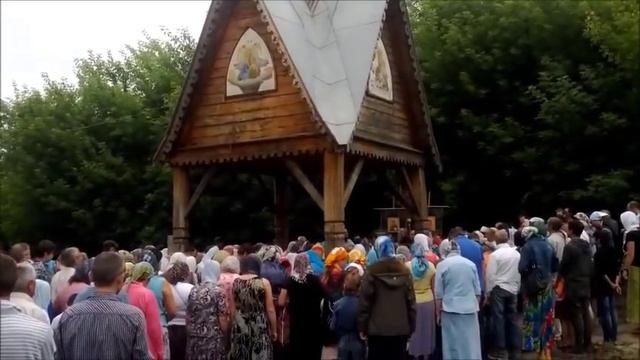 Престольный праздник в храме в честь Озерянской иконы Божьей Матери, 29.06.2015 г. смотреть онлайн