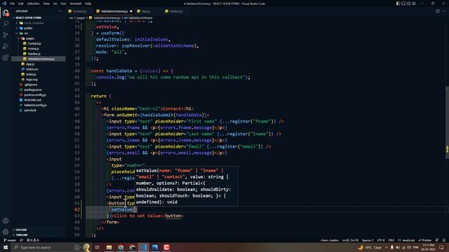 React Hook Form Tutorial - 16 - Set Value смотреть онлайн
