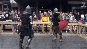 Рыцари Knights Бой 23 Фехтование щит меч Кадыров vs Надеждин Времена и Эпохи