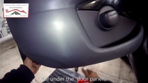 Peugeot 107 door panel removal