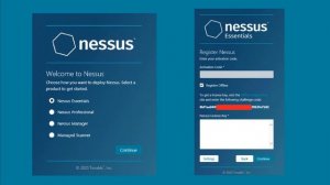 Nessus Essentials with offline registration and plugin updates