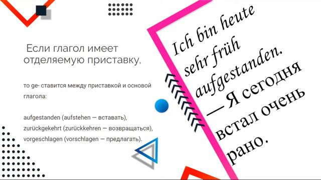 ПЕРФЕКТ Perfekt грамматика немецкого языка легко и просто. Учим немецкий онлайн