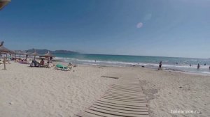 Playa en Cala Millor, Mallorca / Пляж в Кала Мильор, Майорка