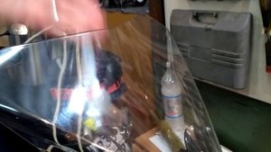 Racer Ranger RC250-GY8A (Рейсер Рейнджер 250). Лобовик дополнительный, крепление.