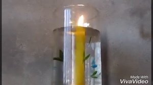 #Under Water Candle