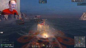 Онлайн-игра про пиратов и парусные корабли "World of Sea Battle" | Постстрим c платформы Trovo