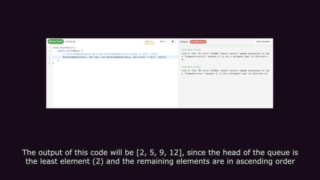 Using Java collections framework – PriorityQueue