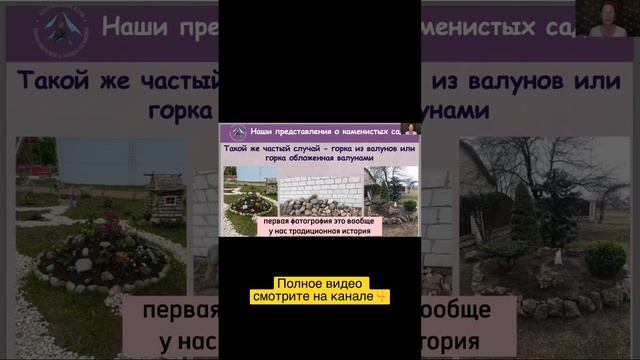 Наши представления о каменистых садах #малоуходныйсад #альпийскаягорка #альпинарий #садовод #сад