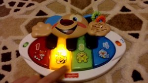 Fisher Price Смейся и учись Пианино-Щенок