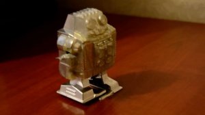 советский механический заводной робот 1