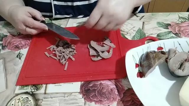 Копилка рецептов - Очень вкусный салат из свиного сердца. смотреть онлайн