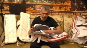 Краткий обзор вратарских щитков BAUER VAPOR 2X INT S