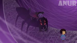 Undertale Animation  - Muffet and Frisk (ANUR Animated)