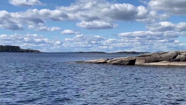 наш первый отдых в Карелии день 2|| Ладожские шхеры||водопад Юканкоски "Белые мосты"||гора Кухавуор