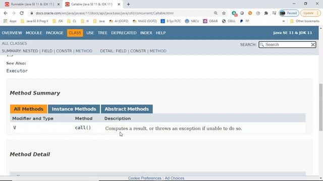 Runnable versus Callable. (enthuware.ocpjp.v11.2.3514) смотреть онлайн