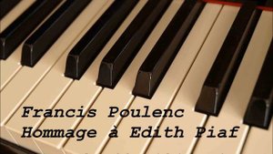 Francis Poulenc - Improvisation 15 (for piano and strings)