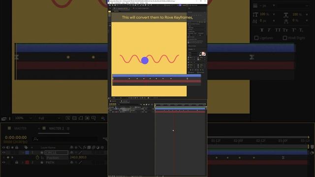 AFTER EFFECTS TIP 048 - Rove Keyframes