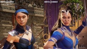 Mortal Kombat 1 - Character Faces Unmasked Comparison - MK 11 vs MK 1
