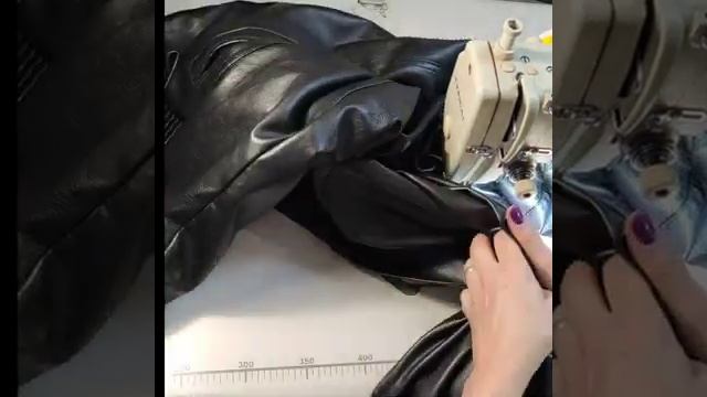 Как исправить повреждения на куртке из экокожи? смотреть онлайн