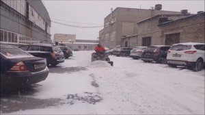 Снегоуборочный отвал для квадроцикла STORM