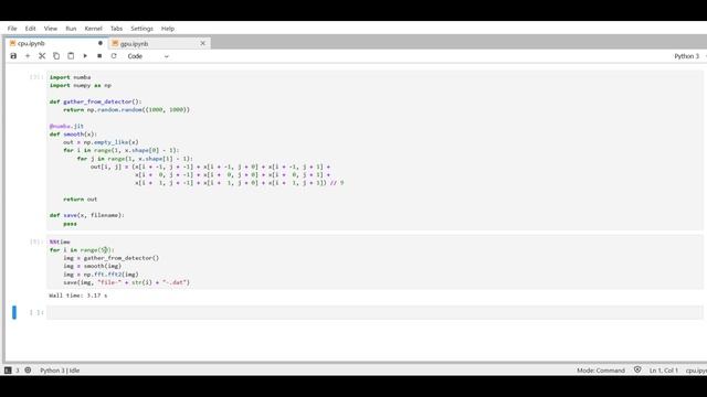 High Performance Python Processing on a consumer Gaming Laptop смотреть онлайн