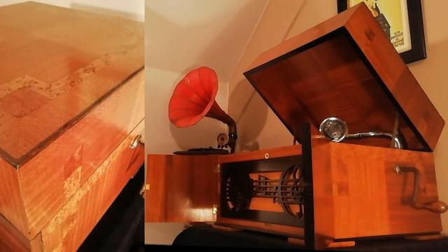 Grammophon spielt, Die zerbrochene  Schallplatte - The broken Record - Max Hansen & Paul Godwin