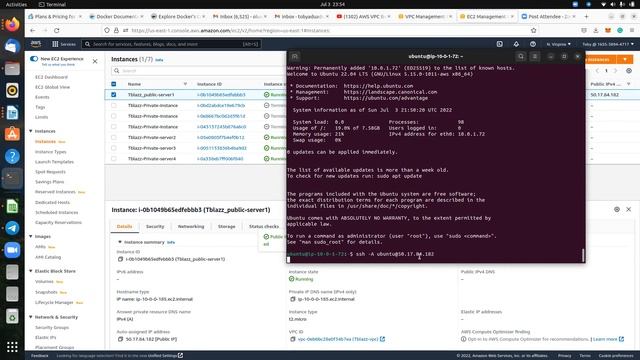 AWS: How to use SSH KEY Agent ON UBUNTU and Load balancing between nodes-VMs (Lab, Playground) смотреть онлайн