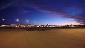 Perth Airport Apron Timelapse