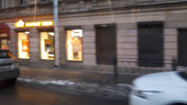 Автобус 100. Балтийский вокзал - Наличная ул. смотреть онлайн