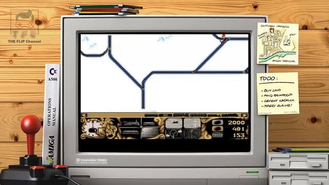 Transarctica - Commodore Amiga 500 Gameplay Demo смотреть онлайн