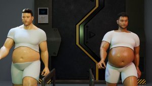 Dr. Morph: Lab Pigs | Male Weight Gain Transformation