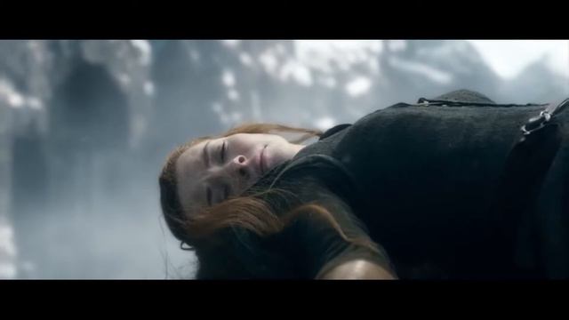 Прыгну со скалы. Леголас и Тауриэль.