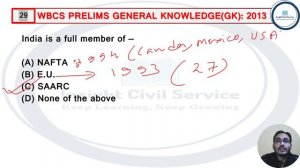 General Knowledge (GK)(2000-2022) I WBCS Prelims Previous Year Solution I Explained in Bangla I