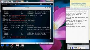 Kali Linux - Metasploit - Server Message Block (SMB) Version Scanner