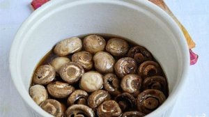 Шашлык из шампиньонов