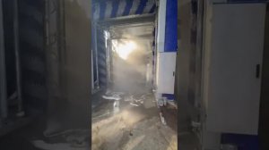 Автоматическая портальная мойка для грузовых транспортных средств и спецтехники
